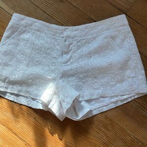 Y2K Guess lace crochet shorts